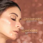 Lakme Lumi Lit Strobe Cream Highlighter + Moisturizer + Primer With Hyaluronic Acid & Niacinamide Dewy Rose Pack Of 1