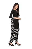 Yashika Unstitched Crepe Salwar Suit Material 