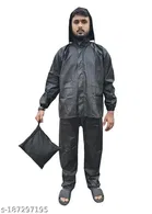 Polyester Raincoat for Men 