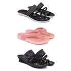 Combo of Flats with Slippers & Sandals for Women 