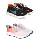 Sports Shoes for Men, Multicolor, Pack of 2 
