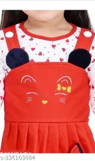 Cotton Blend Frock for Girls 