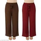 Palazzos for Women, Pack of 2 
