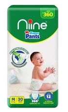 Niine Aloe Vera Baby Diaper 
