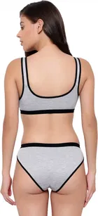 Cotton Blend Lingerie Set for Women 