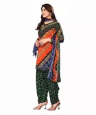 Crepe Unstitched Dress Material for Women 