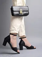 Solid Block Heels for Kids 