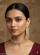 Samridhi Pearl Jewellery Set
