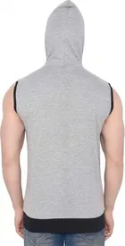 Sleeveless Hooded T-Shirt for Men 