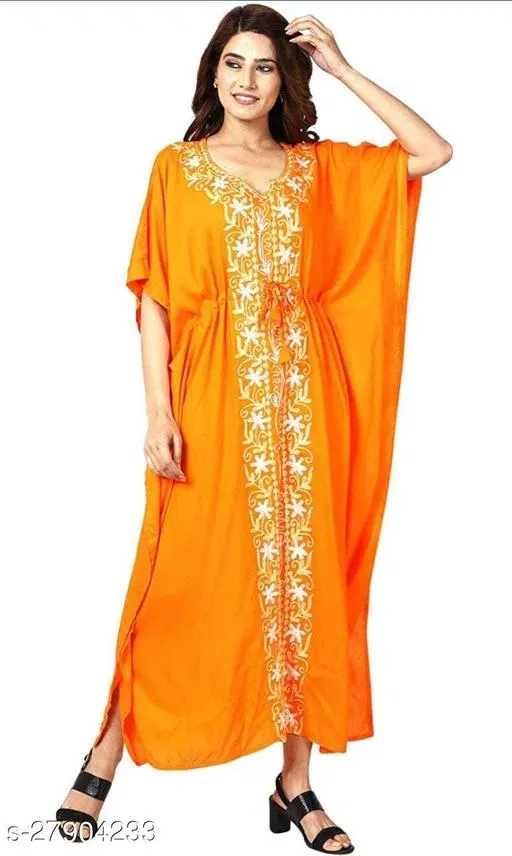 Nightdress for Women (Mustard, L)