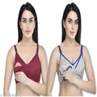 Polycotton Feeding Bra for Women 