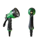 7 Pattern High Pressure Hose Nozzle Water Spray (Multicolor)