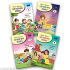 Short Stories for Kids with Morals – Set of 4 Story Books for Children | Inspiring Moral Story Collection for Early Learning, Reading Skills, Brain Development, Homeschooling & Bedtime Reading