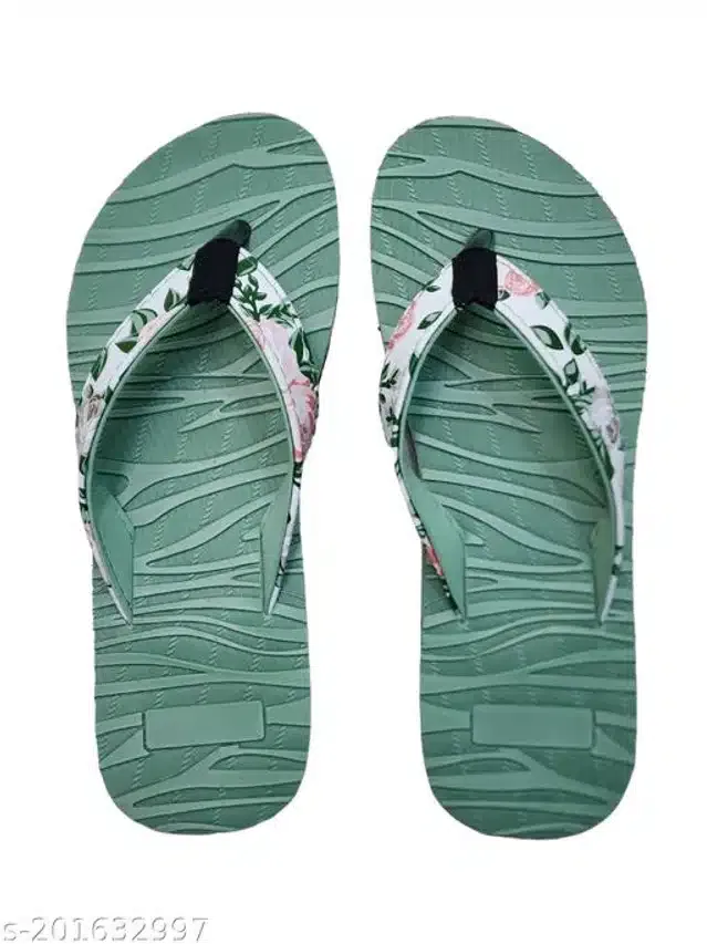 Slippers for Women (Sea Green, 6)