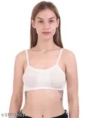 Cotton Solid Bras for Women, Assorted, Pack of 3 