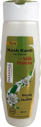 Patanjali Kesh Kanti Milk Protein Hair Cleanser Shampoo 180 ml