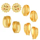 Gold Plated Designer Earrings Set for Women & Girls 
