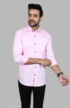 Cotton Blend Full Sleeves Shirt for Men 