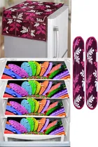 Knit 7 Pcs Fridge Cover Set 