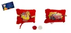 Wooden 2 Pcs Rakhi with Greeting card, Roli 