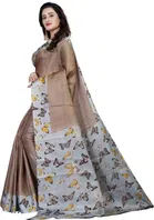 Art Silk Kalamkari Saree for Women 