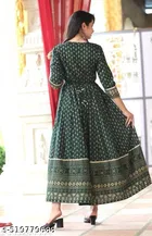 Rayon Kurti for Women, Green 