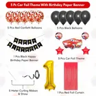 Lightning McQueen Car Theme 1st Birthday Decoration Kit for Kids 