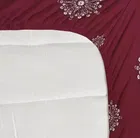 Polycotton Fitted Elastic 90x90in Bedsheet Maroon