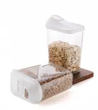 Plastic Easy Flow Kitchen Storage Containers with Lid 