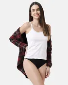 Cotton Solid Briefs for Women, Pack of 1 