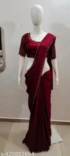 Chiffon Embellished Saree for Women 