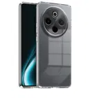 Rubber Back Cover for Vivo Y300 Pro 5G (Transparent)