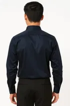 Cotton Blend Full Sleeves Solid Shirt for Men 