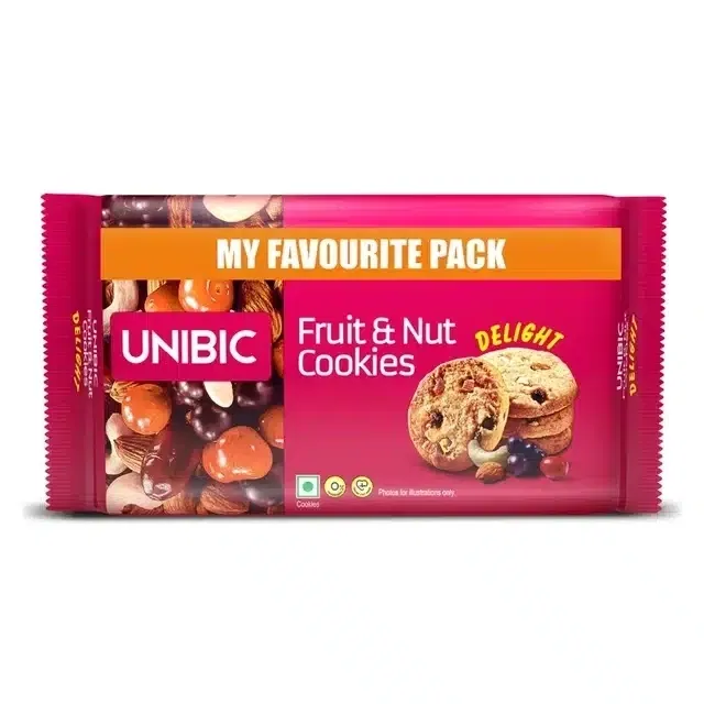 Unibic Fruit & Nut Cookies, 270 g