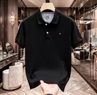 Cotton Matty Solid T-shirt For Men, Black 