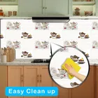 Vinyl Wallpaper for Kitchen Wall 