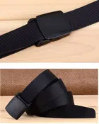 Plastic Buckle Elastic Belt for Unisex 
