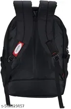 Polyester Backpack for Men & Women, Black