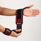 AJRO DEAL WRIST BAND -4 LINE -RED for Men & Women, Wrist Supporter for Gym 