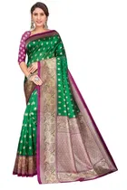 Art Silk Kalamkari Saree for Women 