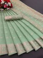 Jacquard Printed Saree for Women 