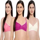 Cotton Blend Non Padded Bra for Women 