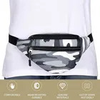 Waist Bag | Waist Bag Pouch for Men and Women | Waist Bag for Boys and Girls | Polyester Belt Fanny Pack | Printed Chest Bag (Gray)