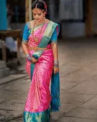 Cotton Silk Zari Woven Saree for Women 