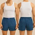 Polycotton Checkered Boxers for Men 