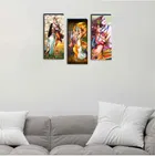 MDF 3 Pcs Designer Wall Painting for Home & Office 