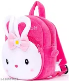 Plush School Bag for Kids (Pink)