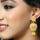 Oxidised Gold Plated Alloy Earrings for Women 