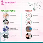 Majestique Nail File Double Sided Filers for Shaping and Smoothing Toe Nails and Finger Nails 