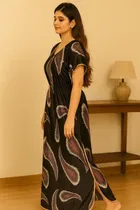 Sarina Printed Nightdress for Women 